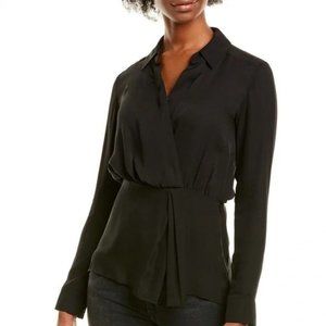 Veronica Beard Clyde Silk Blouse